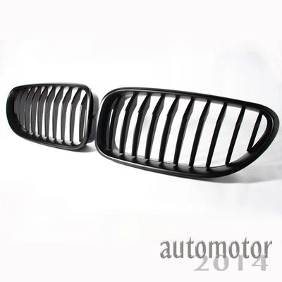 650i 640i M6 BMW F06 F12 F13 FLAT MATTE BLACK GRILLE FRONT GRILLES Convertible Foto 1 de 4