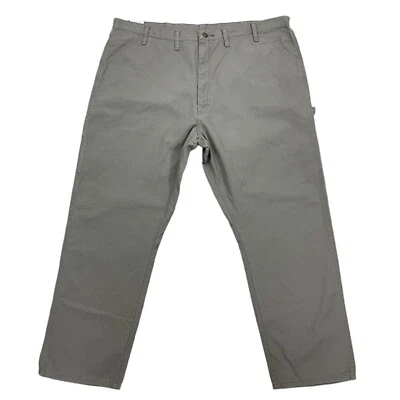 Pantalones de carpintero Rustler Wrangler de lona oliva para hombre 44 x 32 Foto 1 de 4