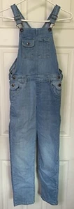 Oshkosh Girls Size 12 Light Wash Denim Overalls - Picture 1 of 2