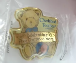 Spilla o SPILLA BAVERO Orsacchiotti Preziosi CRT371 "Celebrazione dei Cinque Anni Preziosi" - Foto 1 di 2