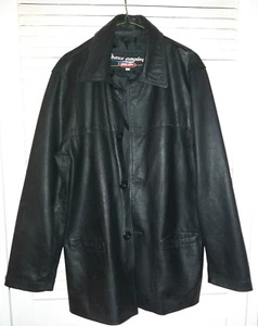 ALPINE Car Audio Bass Engine ALL 100% Leather Coat/Jacket - Pristine Inner Liner - Picture 1 of 11