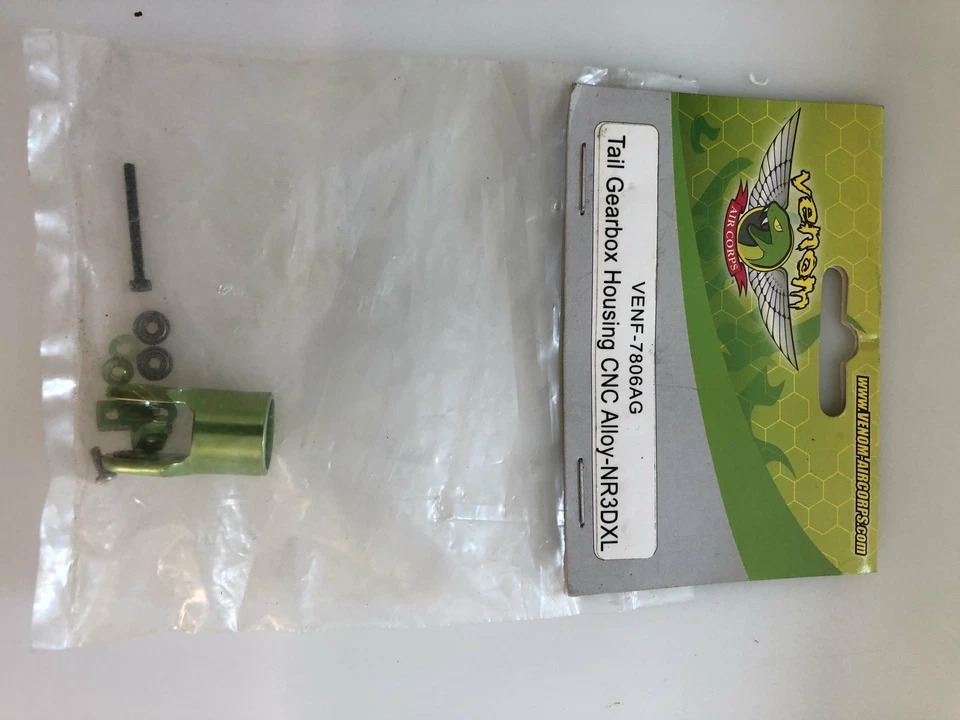 Venom Tail Gearbox Housing CNC Alloy Night Ranger Helicopter VENF-7806AG - Image 1 of 1