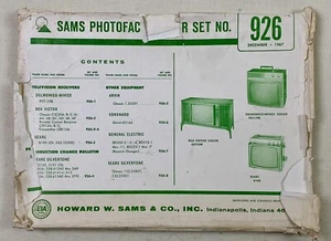 Sams Photofact 926 Includes GE turntable RD300 1-4, RD310 1-11, RD325 1-7, More - Picture 1 of 10