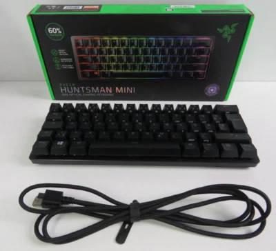 Razer Huntsman Mini - Purple Switches - 60% Form Factor - QWERTZ - Sehr gut ! - Bild 1 von 2