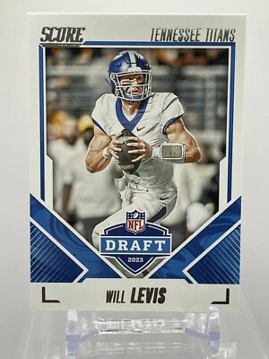 2023 Score Football Will Levis NFL Draft #5 Tennessee Titans - Image 1 of 2