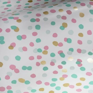 RoomMates RMK3504WP Pink and Blue Glitter Confetti Peel and Stick Wallpaper - Picture 1 of 6