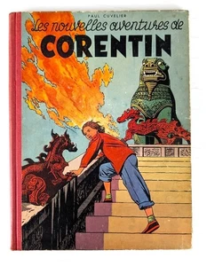 Les nouvelles aventures de Corentin E.O. toilé Lombard 1952 P. CUVELIER - Picture 1 of 11