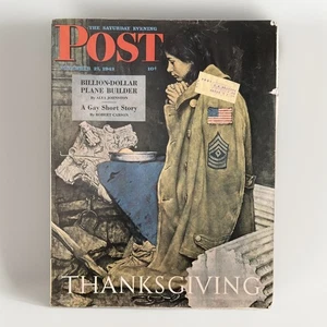 The Saturday Evening Post Full Magazine 27 November 1943 - Picture 1 of 6