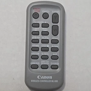 Telecomando videocamera Canon WL-D85 OEM controller wireless DC20 DC230 HG10 DC40 DC220 - Foto 1 di 2