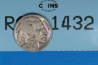 1935 5c Indian Head Buffalo Nickel Early US Type RAW-1432 - Image 1 of 2