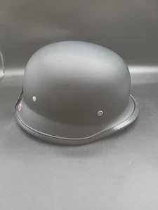LDMET DOT FMVSS NO. 218 Motorcycle Helmet Half Shell L 59/60 - Picture 1 of 14
