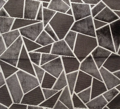 Brunschwig & Fils La Tortue Terciopelo Moca Diseñador Tela Remanente 24"x24" Foto 1 de 3