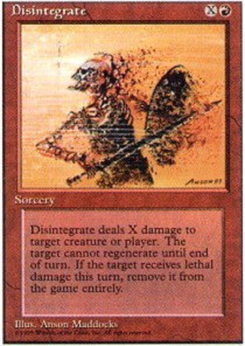 FBB Korean Disintegrate ~ Near Mint 4th Edition Fourth Foreign Black Border Stoc - Image 1 of 1