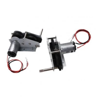 Boîte de vitesses en acier pour char télécommandé 1/16, arbre de 32 mm - Photo 1/4