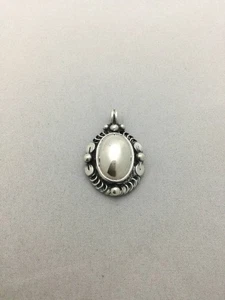 GEORG JENSEN 1995 Necklace Pendant Charm Top Only 925 *No Chain #468 - Picture 1 of 5