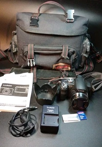 Panasonic LUMIX DMC-FZ18 8.1MP Camera + Case + Accessories  - Picture 1 of 23