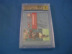AJ Jenkins Elite 2012 Rookie Inscriptions Black Ink Graded 9.5 Gem Mint 9 - Picture 1 of 1