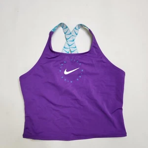 Nike Girls XL 13-15 Years Purple Athletic Tank  C7 - Picture 1 of 9