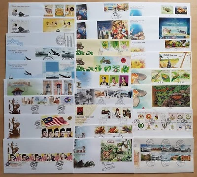 Malaysia Complete Yearly Set of 26 FDC issued in 2007 (a nice collection lot) - Image 1 of 4