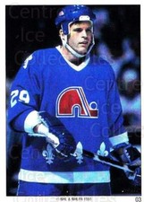 1991 Quebec Nordiques Panini Team Stickers #3 Steven Finn