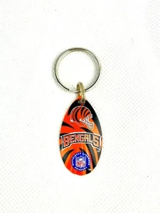 NFL Cincinnati Bengals Vintage Teardrop Spinner Keychain - Picture 1 of 1