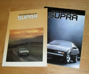 Toyota Celica Supra Brochure Set 1982-1983 RA61 - UK Market Outer Folder - Picture 1 of 1