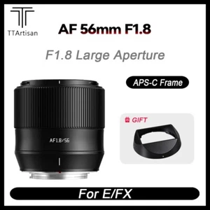 TTArtisan 56mm F1.8 APS-C Auto Focus Large Aperture Lens for Sony E-Mount Camera - Picture 1 of 10