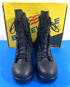NIB 10 REGULAR BELLEVILLE 200G INSULATED WATERPROOF DUTY BOOTS 770V BLACK - Picture 1 of 8