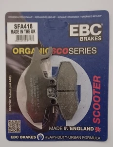 EBC Organic REAR Disc Brake Pads (1 Set) Fits PIAGGIO X7 250 (2008 to 2009) - Picture 1 of 6
