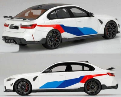 2 PIEZAS Gráficos Rayas Carreras Coche Adhesivo para BMW M3 M4 M5 2 Lados Puerta Calcomanías Foto 1 de 4