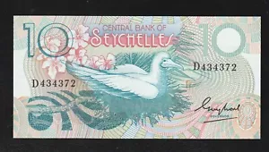 Seychelles 10 rupie, prefisso A, nd (1979), p-23, unc - Foto 1 di 2