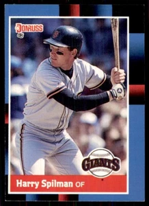 1988 Donruss Harry Spilman San Francisco Giants #607 - Picture 1 of 2