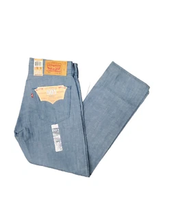 Levi's Men's 501 Original Shrink-to-Fit Jeans Blue Neppy 32W x 32L 005012131 - Picture 1 of 1