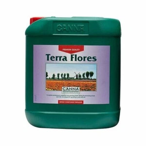 CANNA TERRA FLORES 5L HYDROPONIC FLOWER BLOOM NUTRIENTS FRESH NEW AND IN DATE - Picture 1 of 1