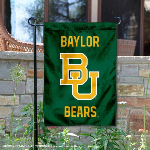 Baylor BU Bears Wordmark Garden Flag and Yard Banner Cover