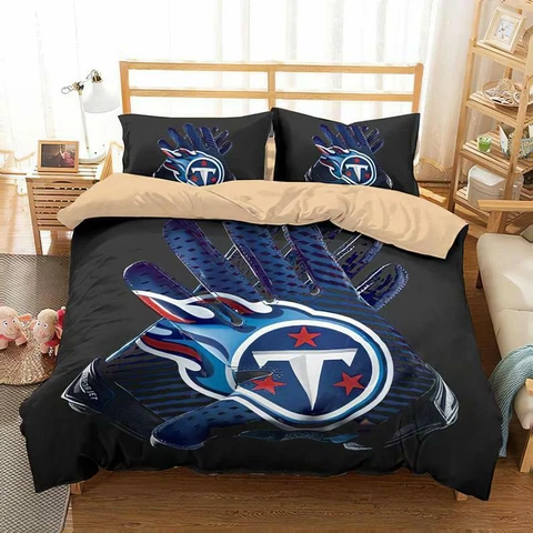Tennessee Titans Bedding set 3PCS Duvet Cover Pillowcases Quilt Cover US Size Cover