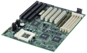 MAINBOARD AOPEN AP5S SOCKET 7 4x SIMM 4x PCI 3x ISA - Bild 1 von 2