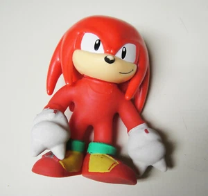 STRETCH SONIC KNUCKLES FIGUR 5" GUMMI - Bild 1 von 4