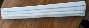 POTTERY BARN KIDS Linen Cordless Blackout Roman Shade-32x64"-White-NEW - Picture 1 of 6