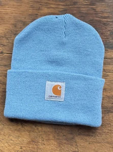Carhartt Knit Cuffed Beanie Closeout Skystone - One Size . - Picture 1 of 2