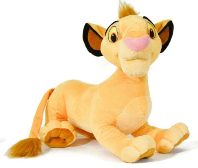 Vintage Disney Hasbro The Lion King Simba Cub Plush 20" Large Stuffed Animal Toy - Image 1 of 4