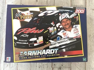 VTG DALE EARNHARDT 1998 Daytona 500 Puzzle 200 Pieces Nascar Hasbro SEALED - Picture 1 of 4