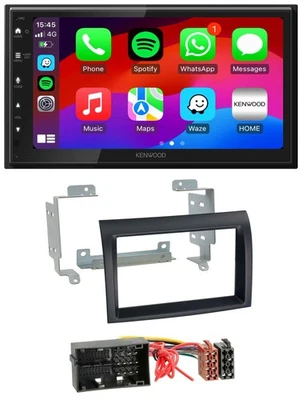 Kenwood MP3 USB DAB 2DIN Bluetooth Autoradio für Citroen Jumper Fiat Ducato Peug - Bild 1 von 4