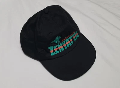 Gorra negra increíble Zenyatta carreras de caballos ajustable estilo golf OSFA Foto 1 de 3