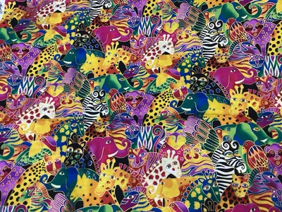 Laurel Burch Mythical Jungle Animales Brillantes Empacados para Tela de Tela - POR COMPRAR Foto 1 de 4