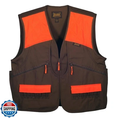Gamehide Switchgrass Upland Field Bird Hunting Vest (Chestnut Brown/Orange, X - Image 1 of 2
