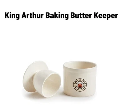 Vaso campana mantequilla gres harina King Arthur Foto 1 de 3