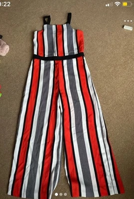 Lovely Girls River island Jump Suit Age 9 - Image 1 of 3