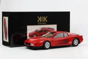 Ferrari Testarossa Mono specchio Red Beige Interior 1984 KK  1/12 KKDC120204 - Foto 1 di 13
