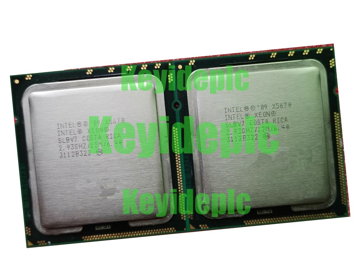 RX 6650 Matching Pair Intel Xeon X5650/X5660/X5670/X5675/X5680 - Foto 3
